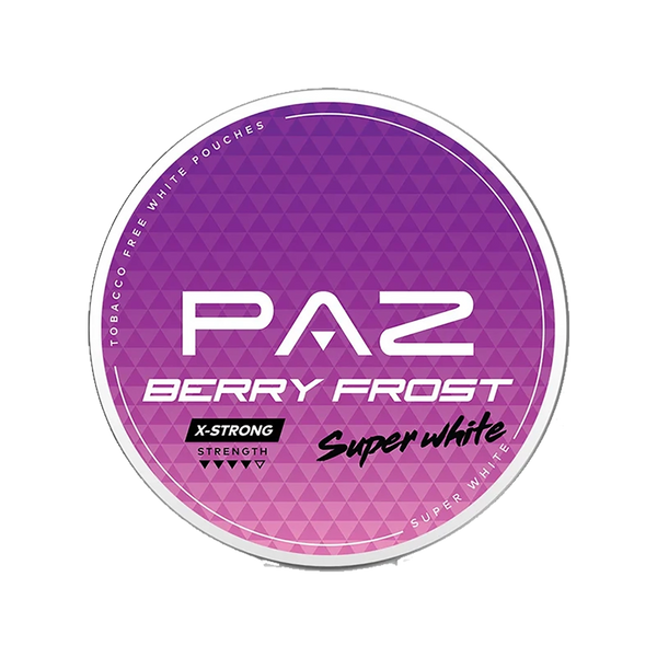 Paz Nicotine Pouche  - Berry Frost X-Strong - 10 mg/pouch