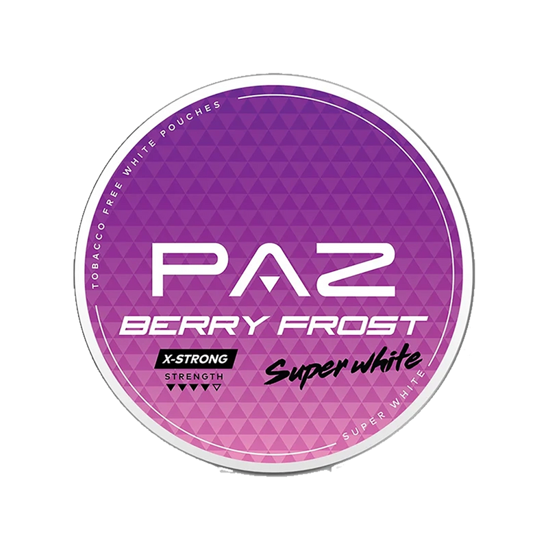 Paz Nicotine Pouche  - Berry Frost X-Strong - 10 mg/pouch