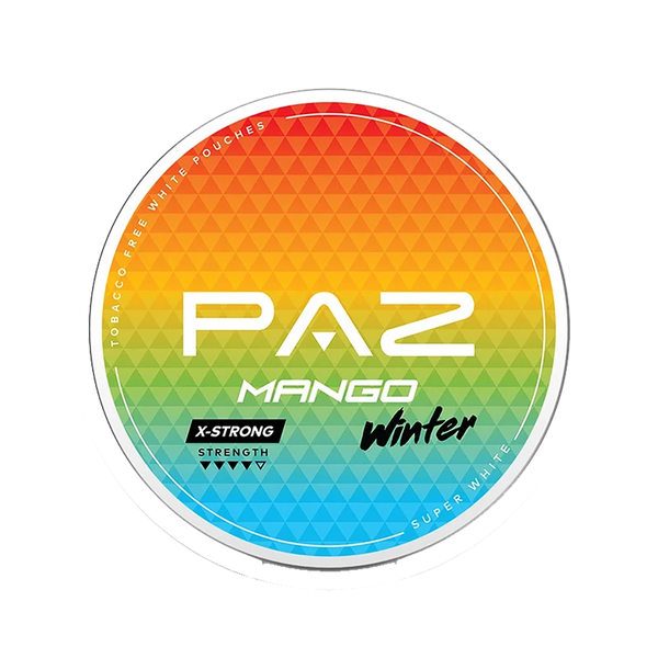 Paz Nicotine Pouche  - Mango Winter X-Strong - 10mg/pouch