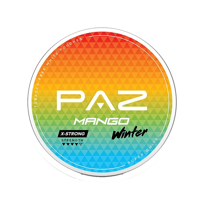 Paz Nicotine Pouche  - Mango Winter X-Strong - 10mg/pouch