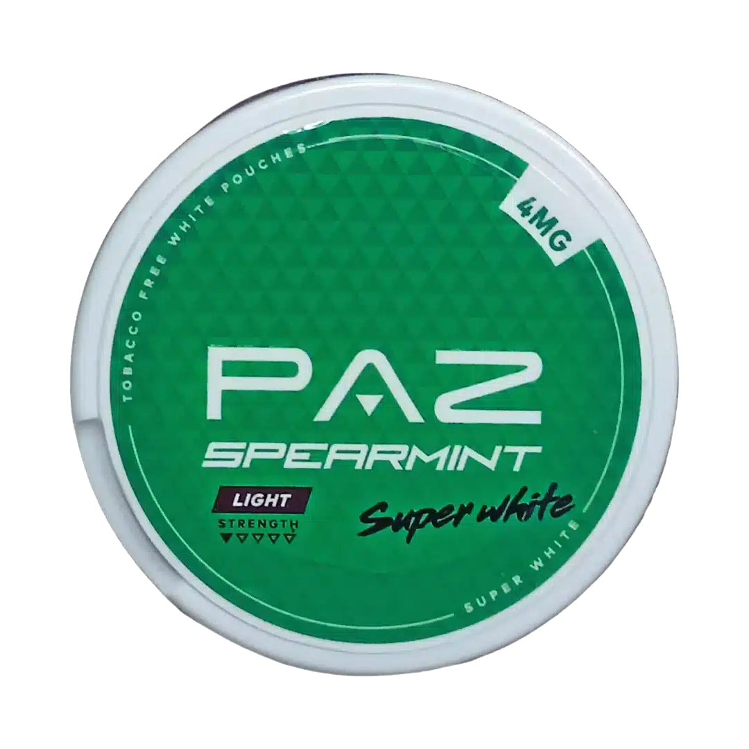 Paz Nicotine Pouche  - Spearmint  - 4mg/pouch