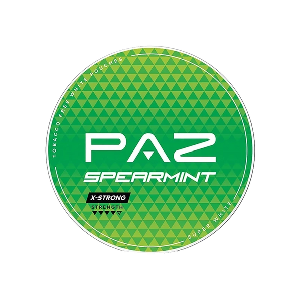 Paz Nicotine Pouche  - Spearmint X-Strong - 10mg/pouch