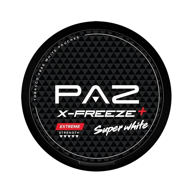 Paz Nicotine Pouche  - X-Freeze Plus Extreme - 16.8mg/pouch