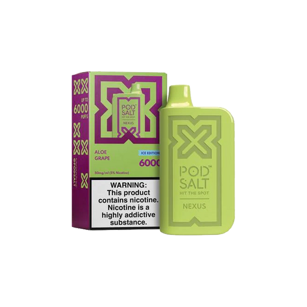 Pod Salt Nexus 6000 - Aloe Grape 5%