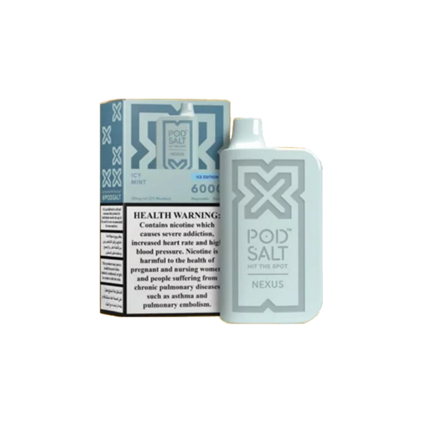 Pod Salt Nexus 6000 - Icy Mint 5%