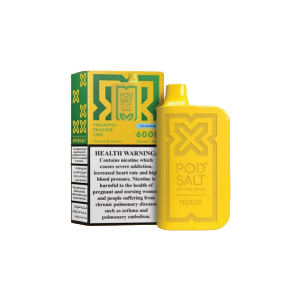 Pod Salt Nexus 6000 - Pineapple Passion lime 5%