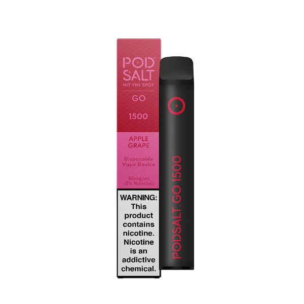 PodSalt 1500 PUFFS APPLE GRAPE