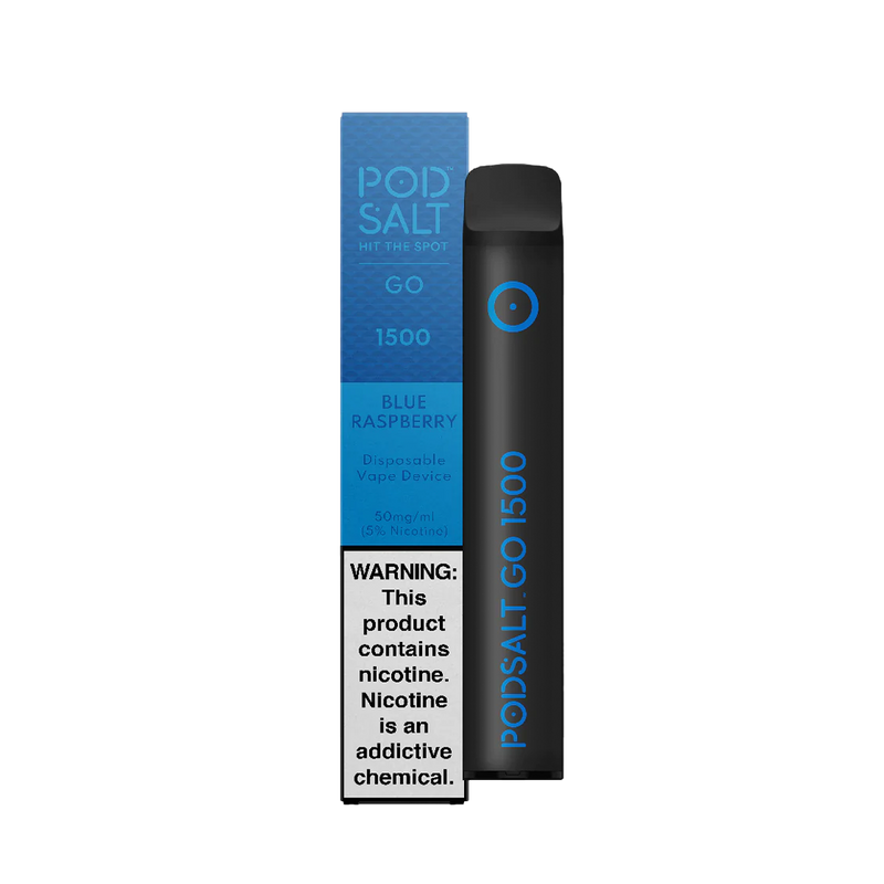 PodSalt 1500 PUFFS BLUE RASPBERRY