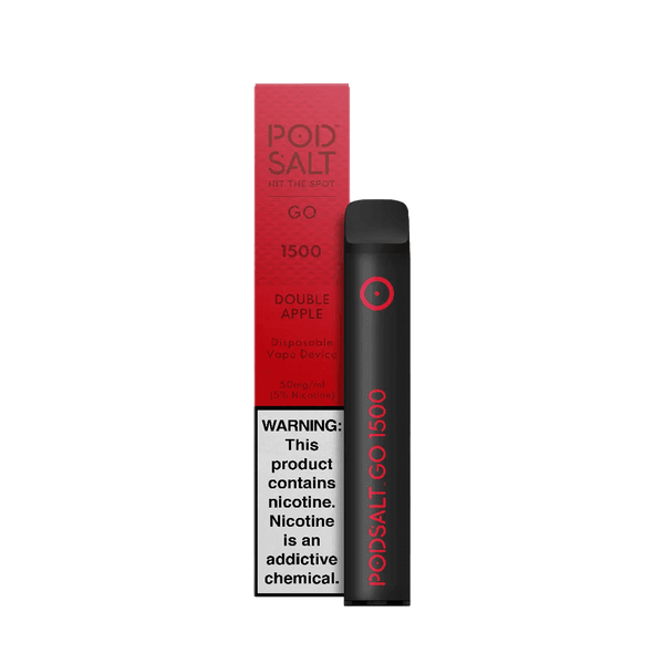 PodSalt 1500 PUFFS DOUBLE APPLE