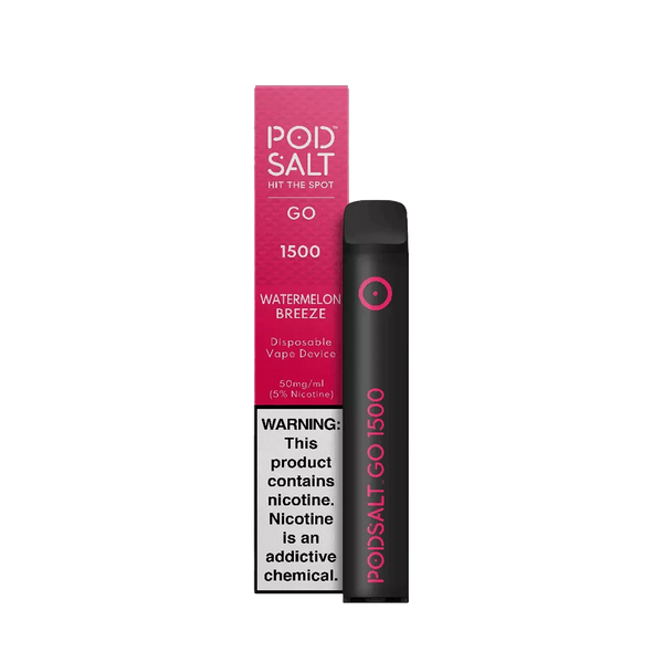 PodSalt 1500 PUFFS WATERMELON BREEZE