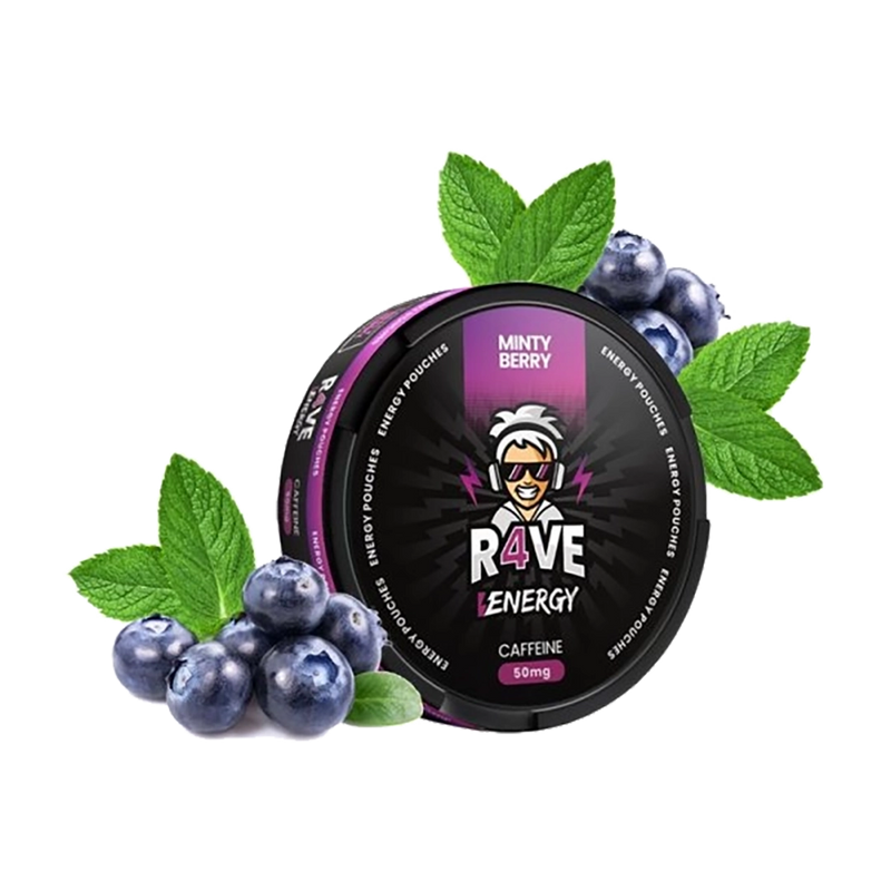 Pouches Caffeine Minty Berry - Aroma King