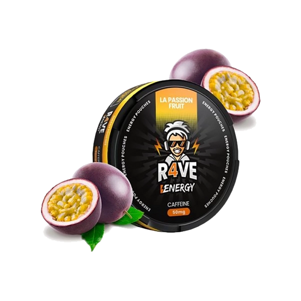 Pouches Caffeine Passion Fruit - Aroma King
