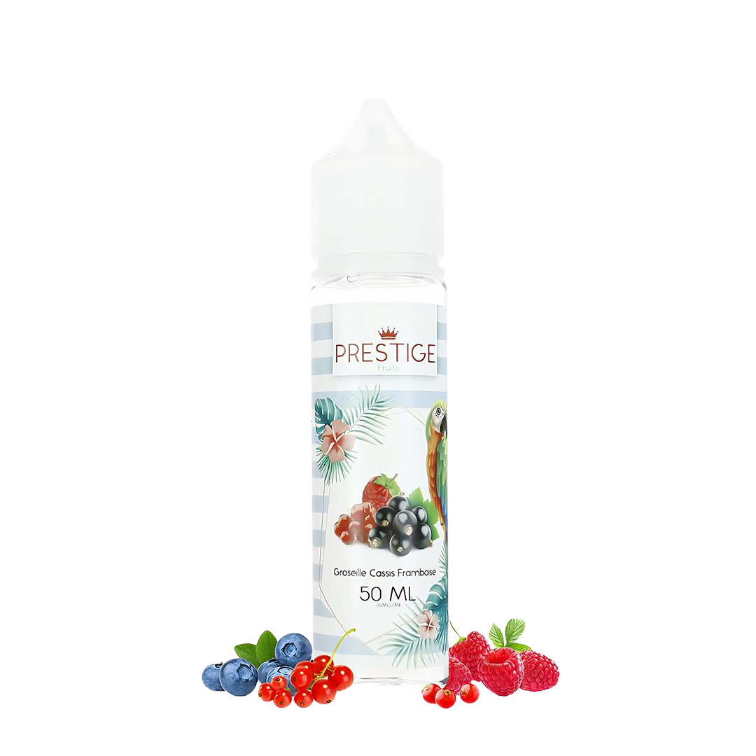 Prestige fruit Groseille cassis framboise 60ml  E-liquide premium  xvape.ma Maroc.