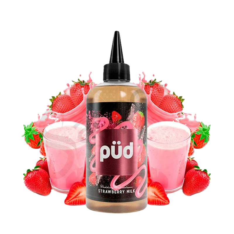 Pud Strawberry Milk 200ml  E-liquide premium  xvape.ma Maroc.