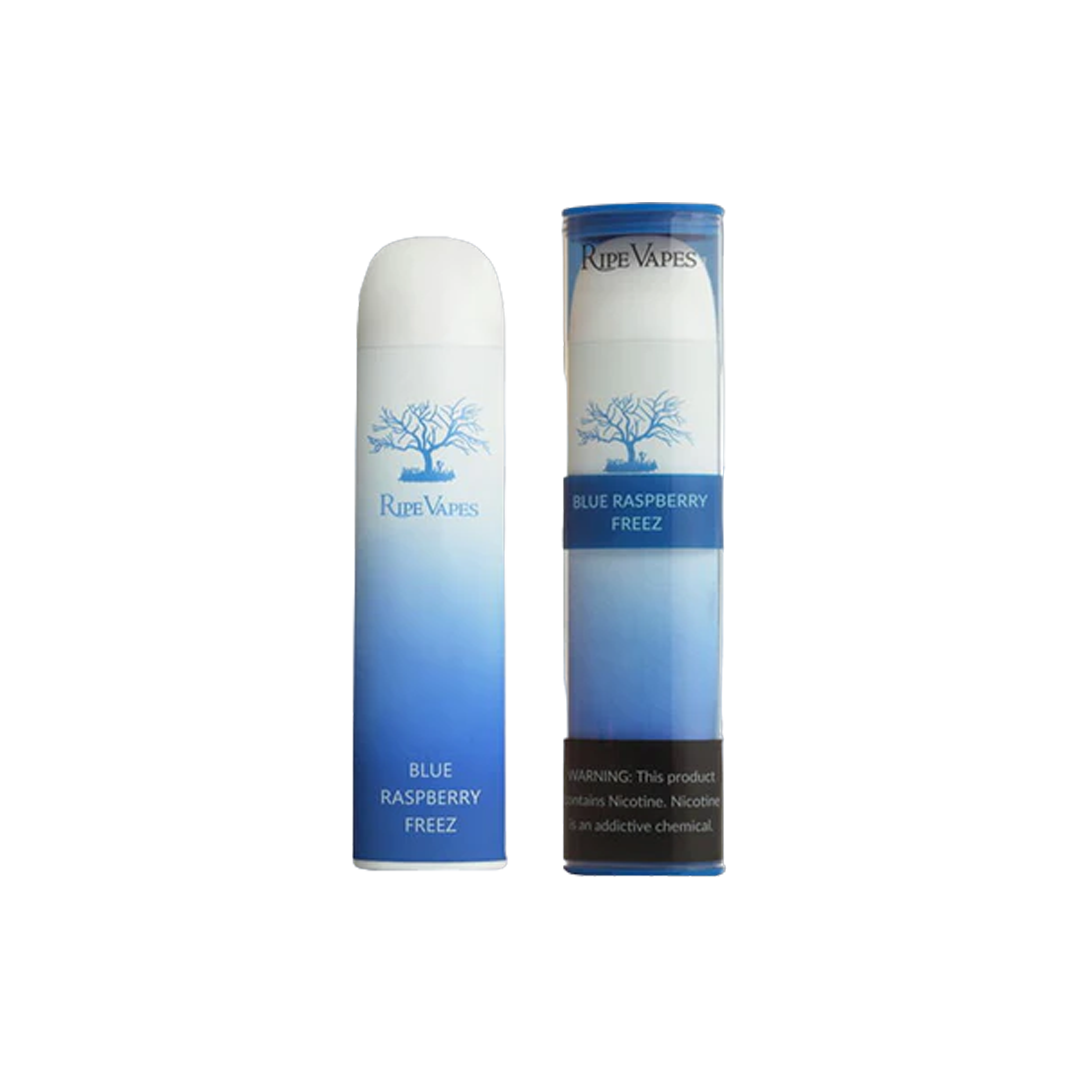 Ripe Vapes Palm 3000 Puffs - Blue Raspberry Freez  Jetable  xvape.ma Maroc.