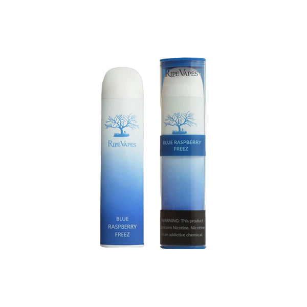Ripe Vapes Palm 3000 Puffs - Blue Raspberry Freez  Jetable  xvape.ma Maroc.