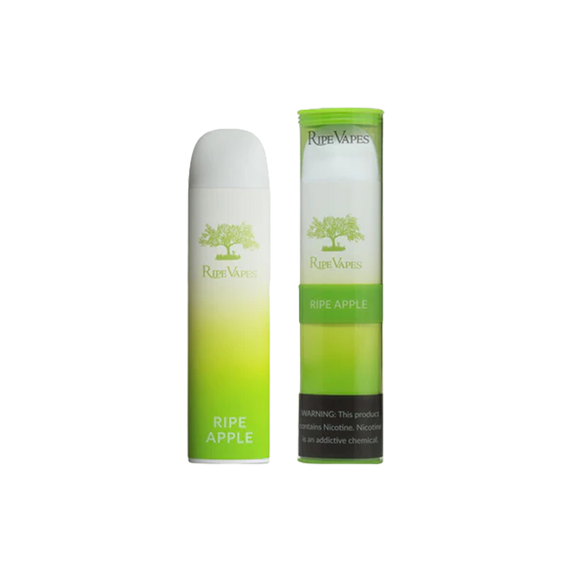 Ripe Vapes Palm 3000 Puffs - Ripe Apple  Jetable  xvape.ma Maroc.