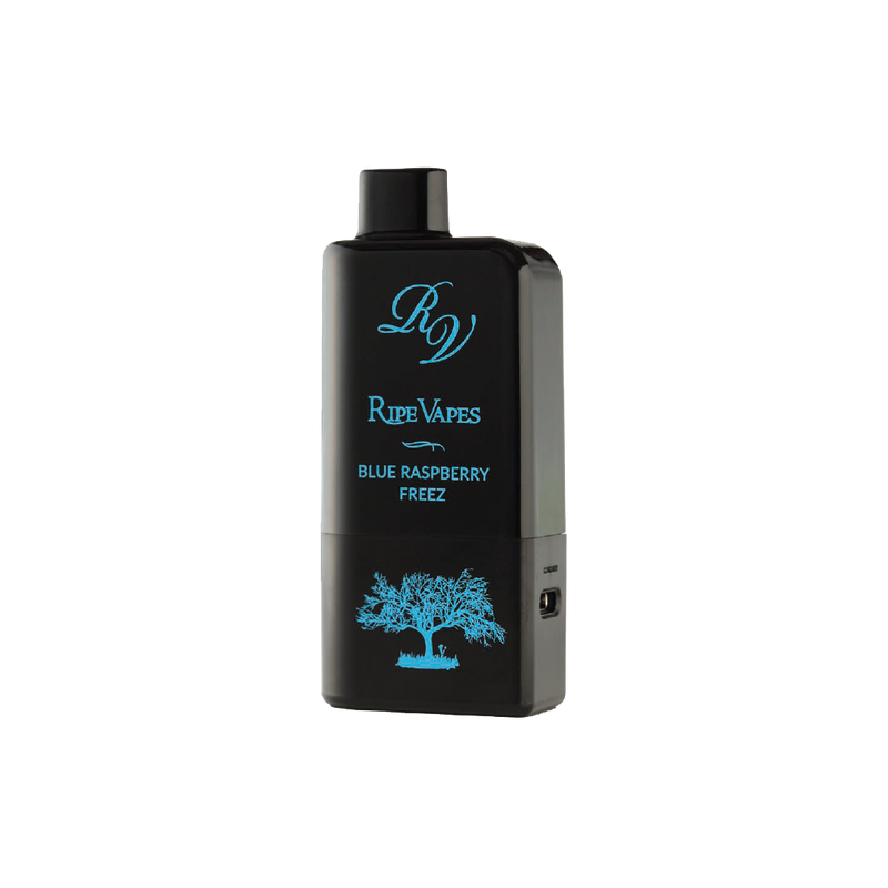 Ripe Vapes Palm 6000 Puffs Pod Kit - Blue Raspberry Freez  Starter Kits (Pods Fermés)  xvape.ma Maroc.