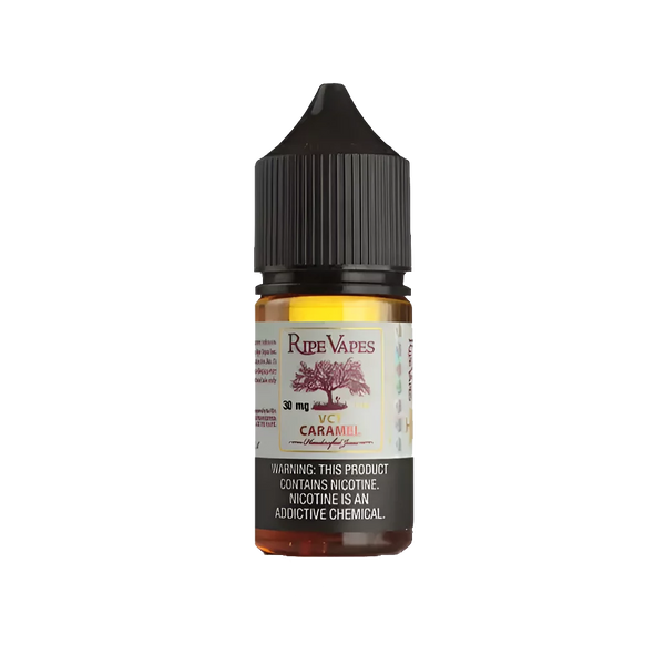 Ripe Vapes SALT NIC 30ML - VCT Caramel  Salt Nicotine  xvape.ma Maroc.