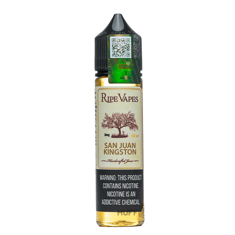 Ripe Vapes - San Juan Kingston -  60ml  E-liquide premium  xvape.ma Maroc.