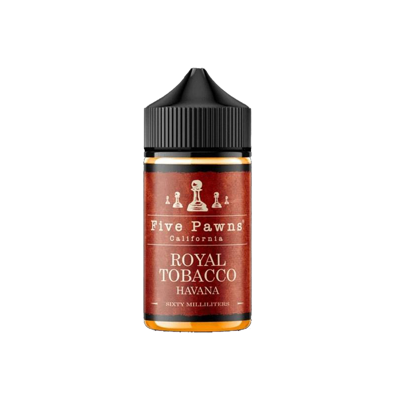 Royal Tobacco - Five Pawns 60ml  E-liquide premium  xvape.ma Maroc.