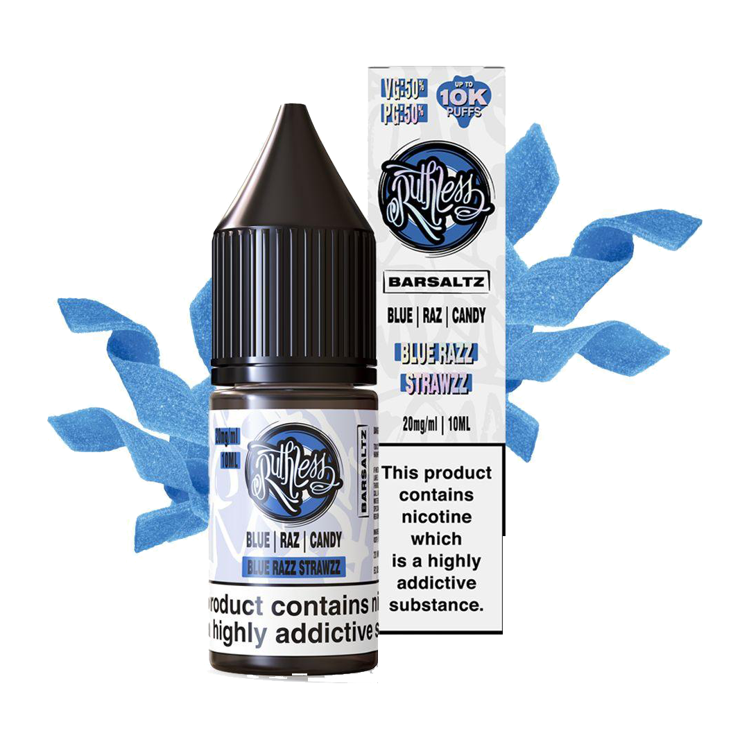 Ruthless Barsaltz - Blue Razz Strawzz - 10ML