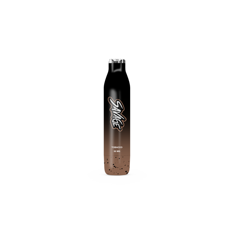 SAVAGE 2500 Puffs - Tobacco 5%  Jetable  xvape.ma Maroc.