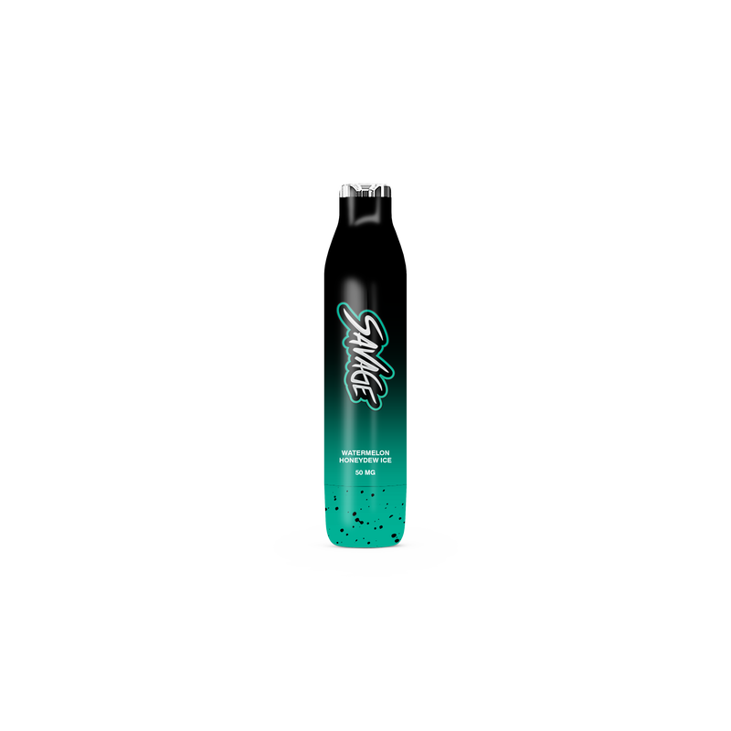 SAVAGE 2500 Puffs - Watermelon Honeydow Ice 5%  Jetable  xvape.ma Maroc.