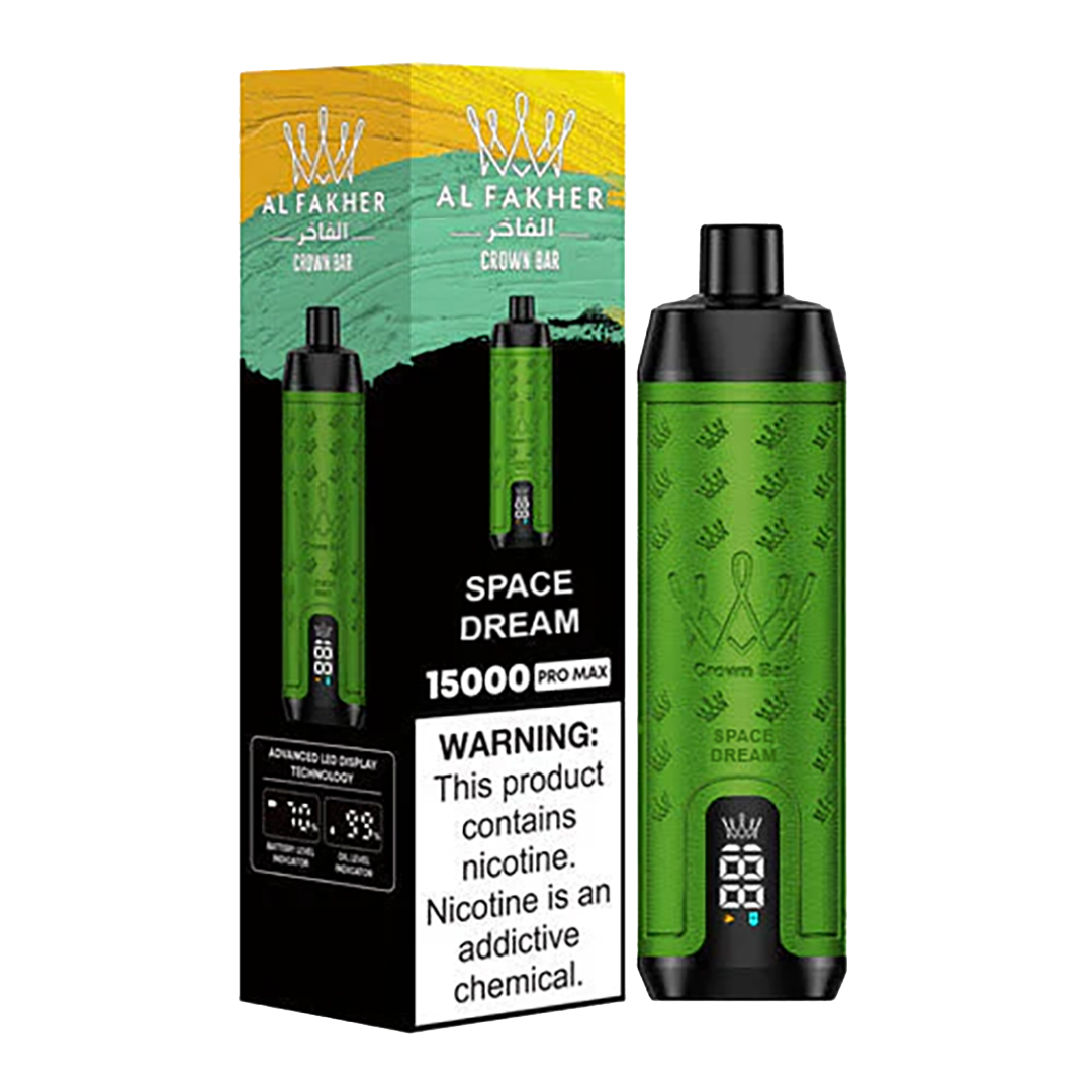 AL Fakher Crown Bar 15000 puffs Pro Max - Space Dream - 5mg