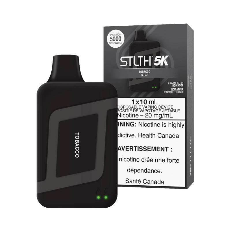 STLTH 5K - Tobacco 5%  Jetable  xvape.ma Maroc.