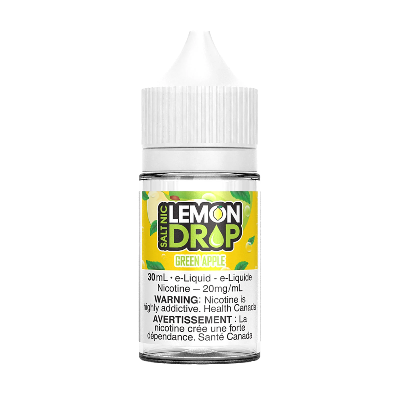 STLTH Salt Nic - Lemon Drop - Green Apple  Salt Nicotine  xvape.ma Maroc.