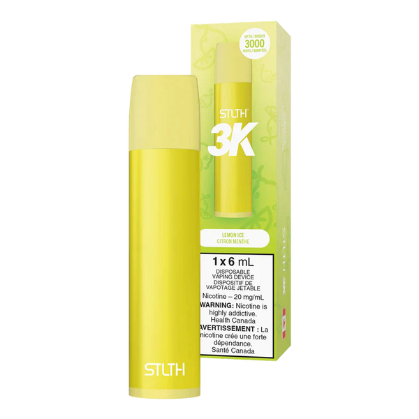 STLTH 3K - Lemon Ice 2% / 5%  Jetable  xvape.ma Maroc.