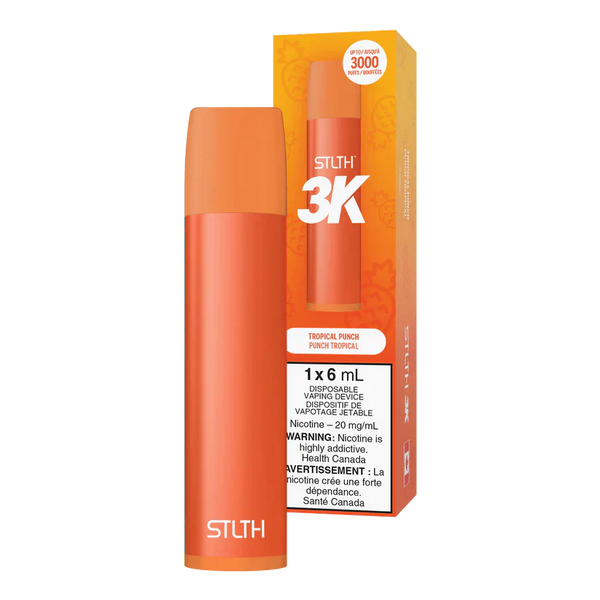 STLTH 3K - Tropical Punch 2% / 5%  Jetable  xvape.ma Maroc.