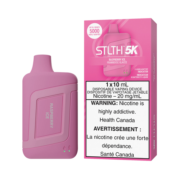 STLTH 5K - Raspberry Ice 5%