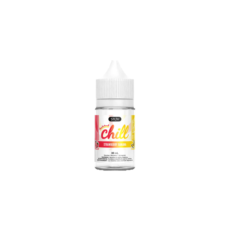 STLTH Salt Nic - Chill E-liquid - Strawberry Banana  Salt Nicotine  xvape.ma Maroc.