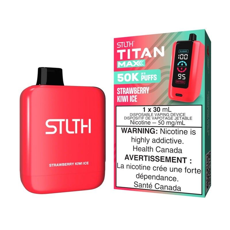 STLTH TITAN MAX 50K - Tropical Mango Ice - 5%  Jetable  xvape.ma Maroc.