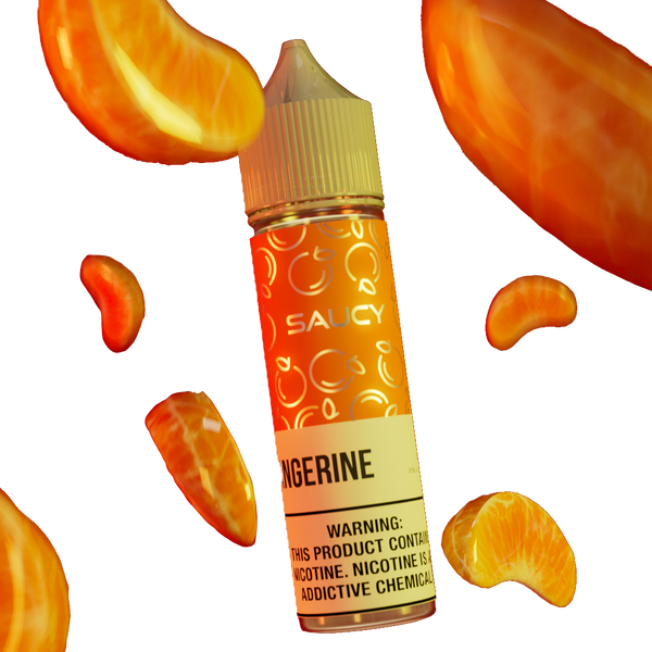 Saucy Tangerine 60ml  E-liquide premium  xvape.ma Maroc.