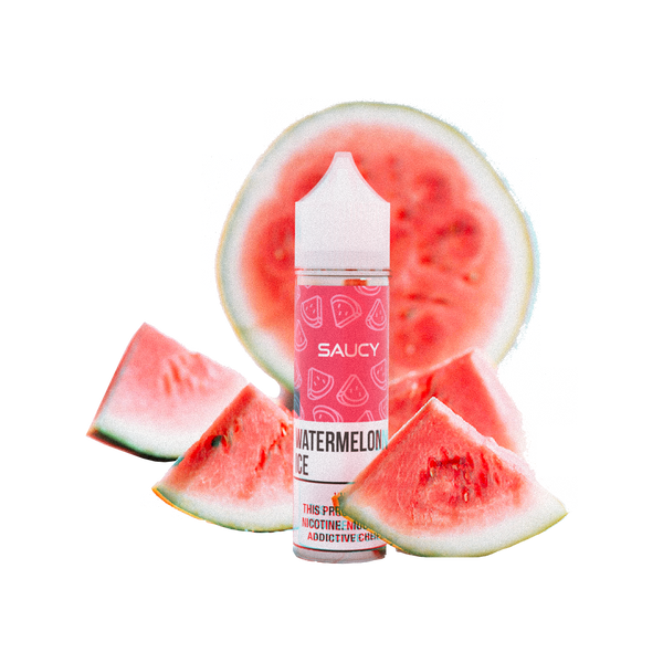 Saucy Watermelon Ice 60ml  E-liquide premium  xvape.ma Maroc.