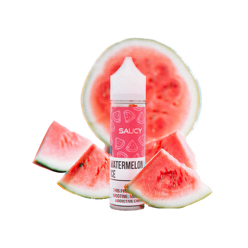 Saucy Watermelon Ice 60ml  E-liquide premium  xvape.ma Maroc.