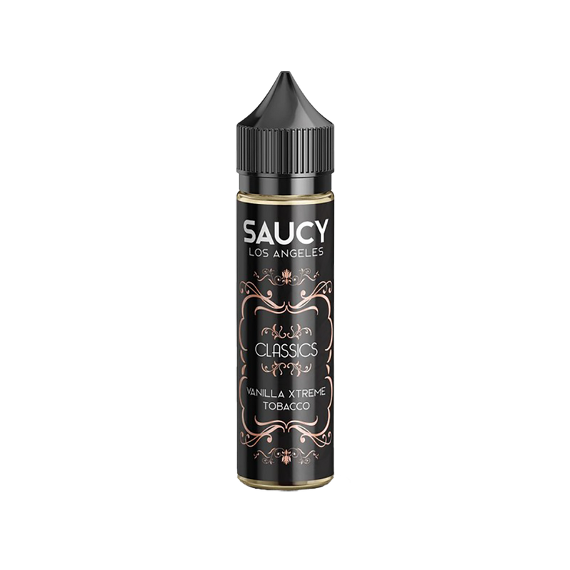 Saucy Xtreme Tobacco 60ml  E-liquide premium  xvape.ma Maroc.