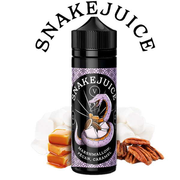 Snake Juice 100ml - Marshmallow Pecan Caramel - 3mg  E-liquide premium  xvape.ma Maroc.
