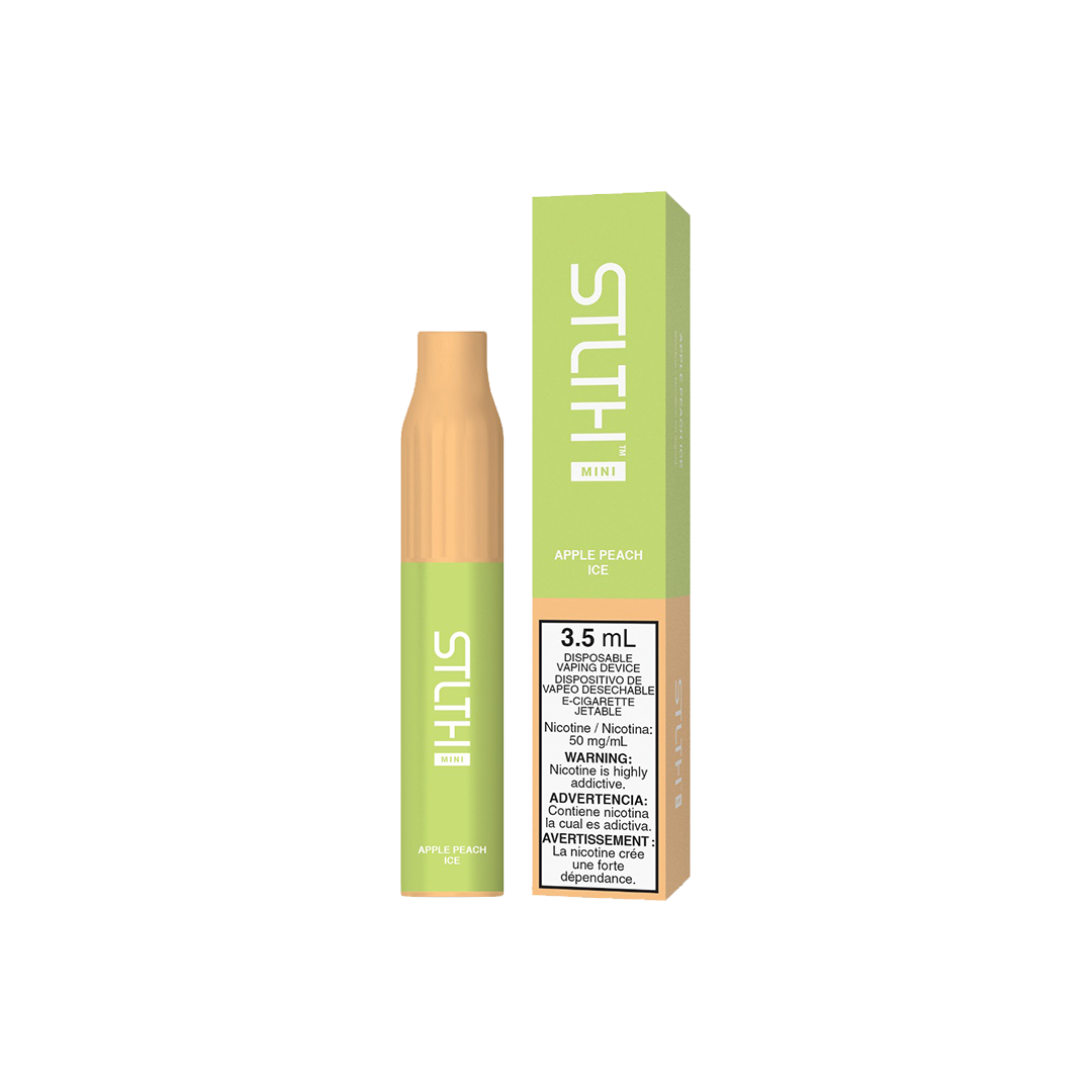 STLTH 1000 - Apple Peach Ice  Jetable  xvape.ma Maroc.