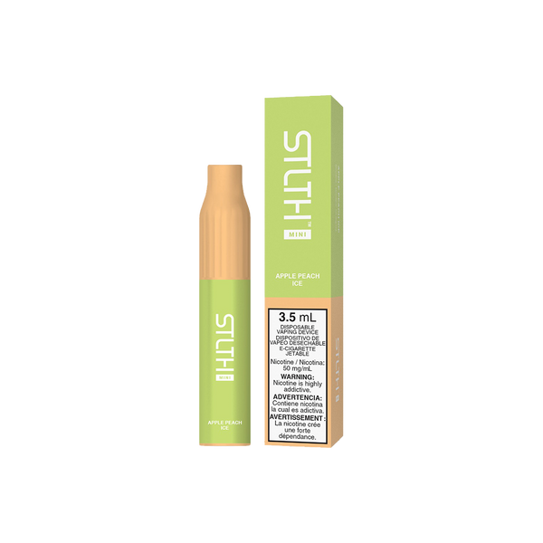 STLTH 1000 - Apple Peach Ice  Jetable  xvape.ma Maroc.