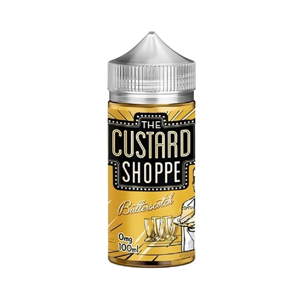 THE CUSTARD SHOPPE Butterscotch 120ML  E-liquide premium  xvape.ma Maroc.