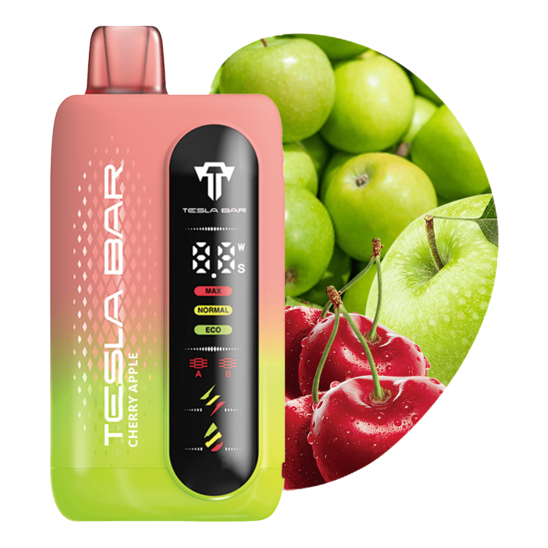 Tesla Bar 23K - Cherry Apple - 5%