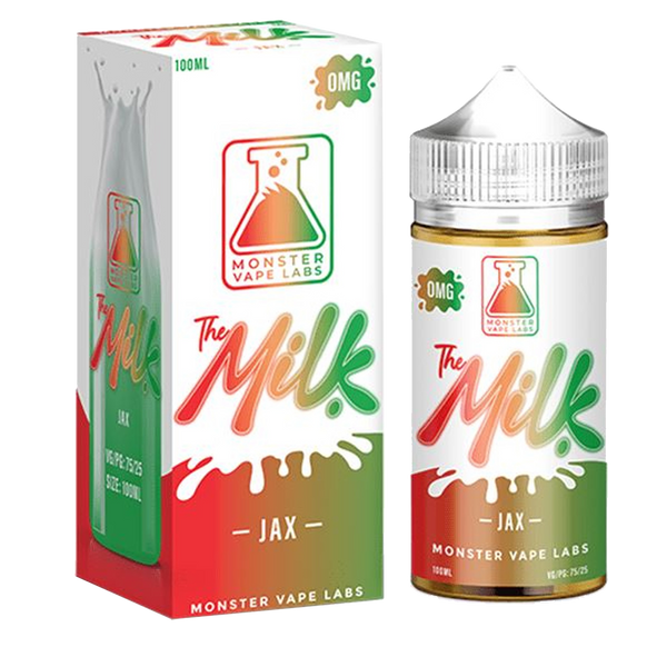 The MILK JAX - By Monster 120 ML  E-liquide premium  xvape.ma Maroc.