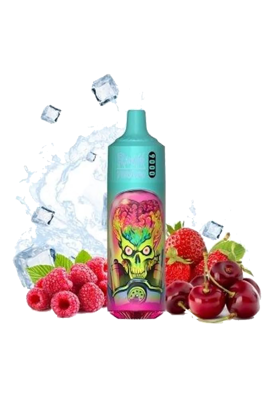 Tornado 9000 - Strawberry Raspberry Cherry Ice - Fumot