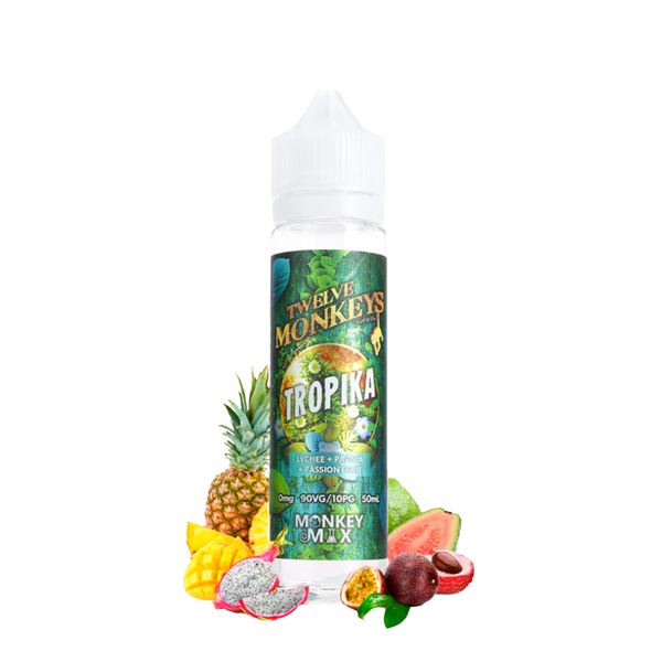 Twelve Monkeys Tropika 60 ml  E-liquide premium  xvape.ma Maroc.