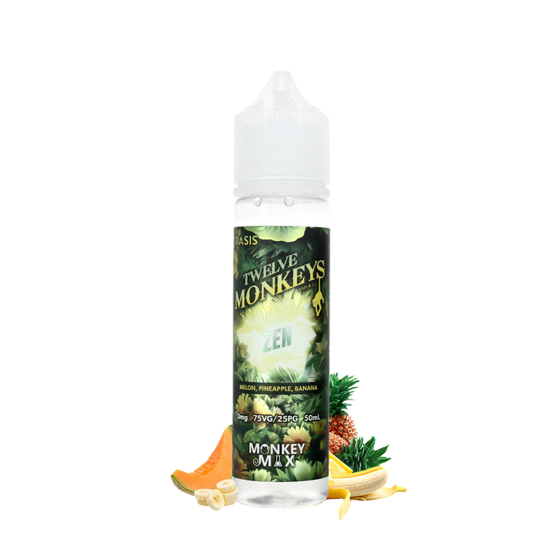 Twelve Monkeys Zen 60ml  E-liquide premium  xvape.ma Maroc.
