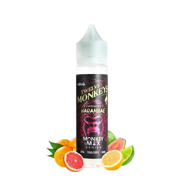 Twelve Monkeys Harambae 60ml  E-liquide premium  xvape.ma Maroc.
